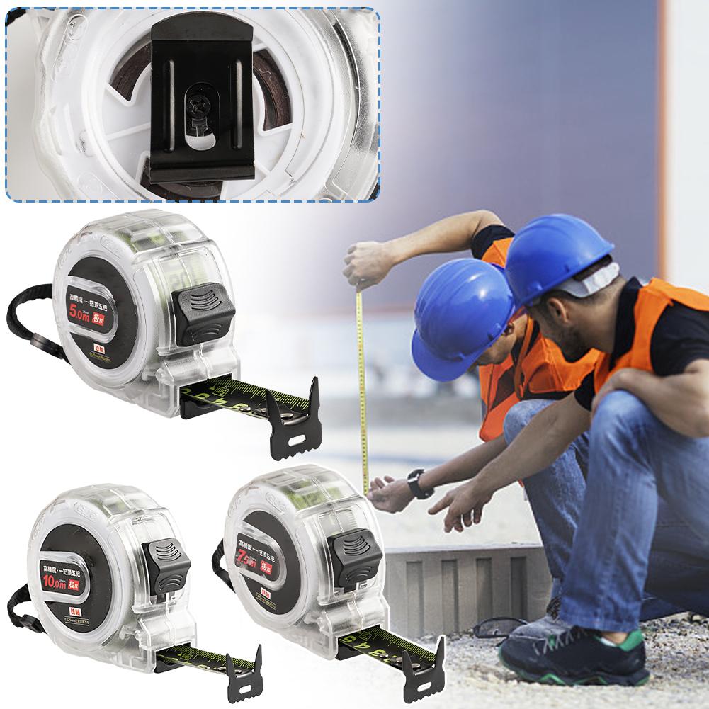 10M Self-Locking Tape Measure  - огляд і ціна Tape Dispenser Weighted