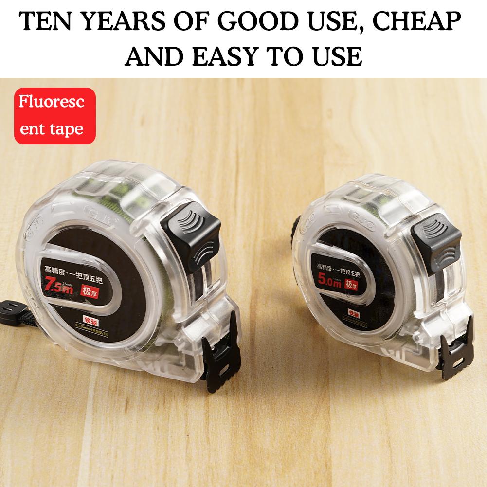10M Self-Locking Tape Measure  - огляд і ціна Tape Dispenser Weighted