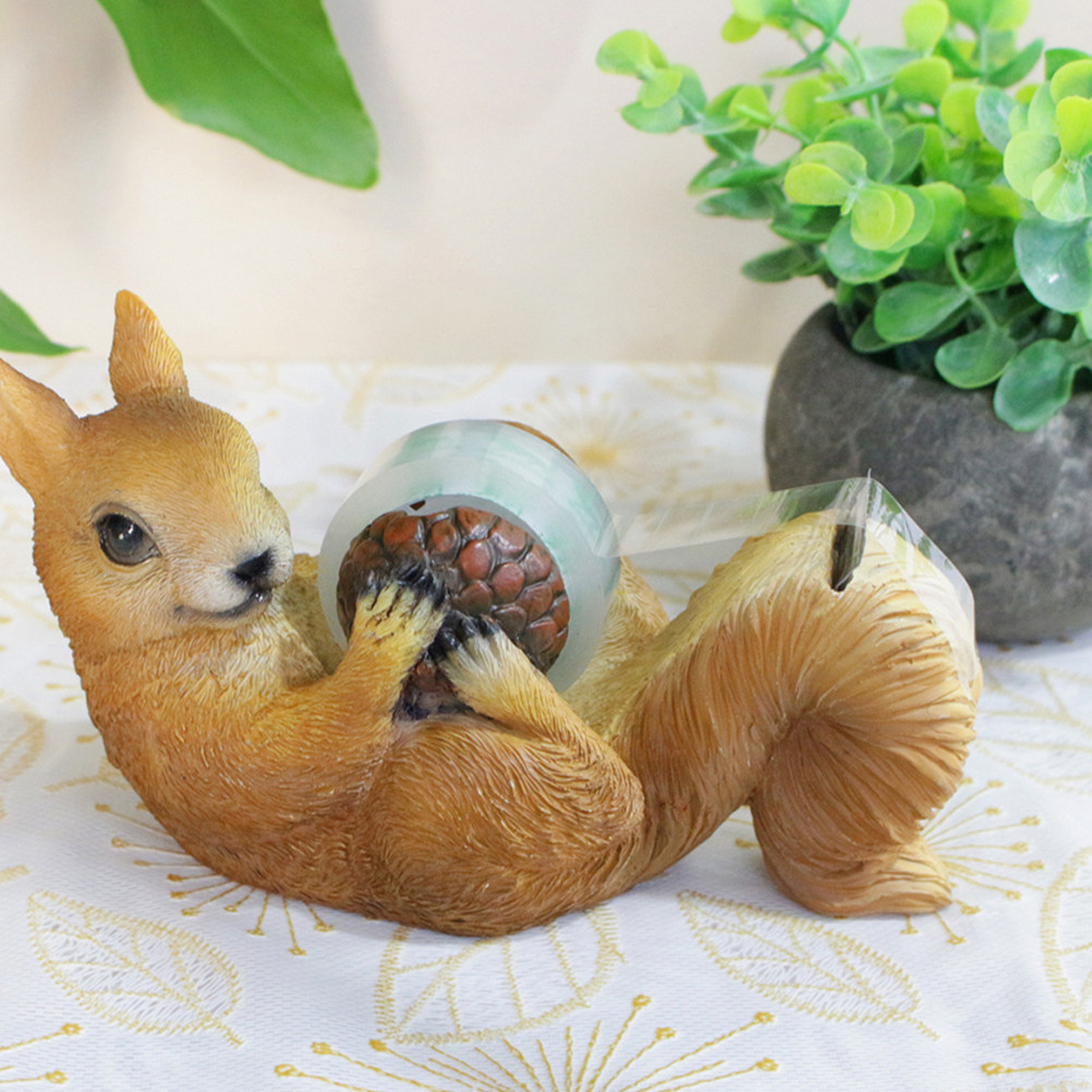 Cute Squirrel Shaped Tape Disp - огляд і ціна Tape Dispenser Weighted