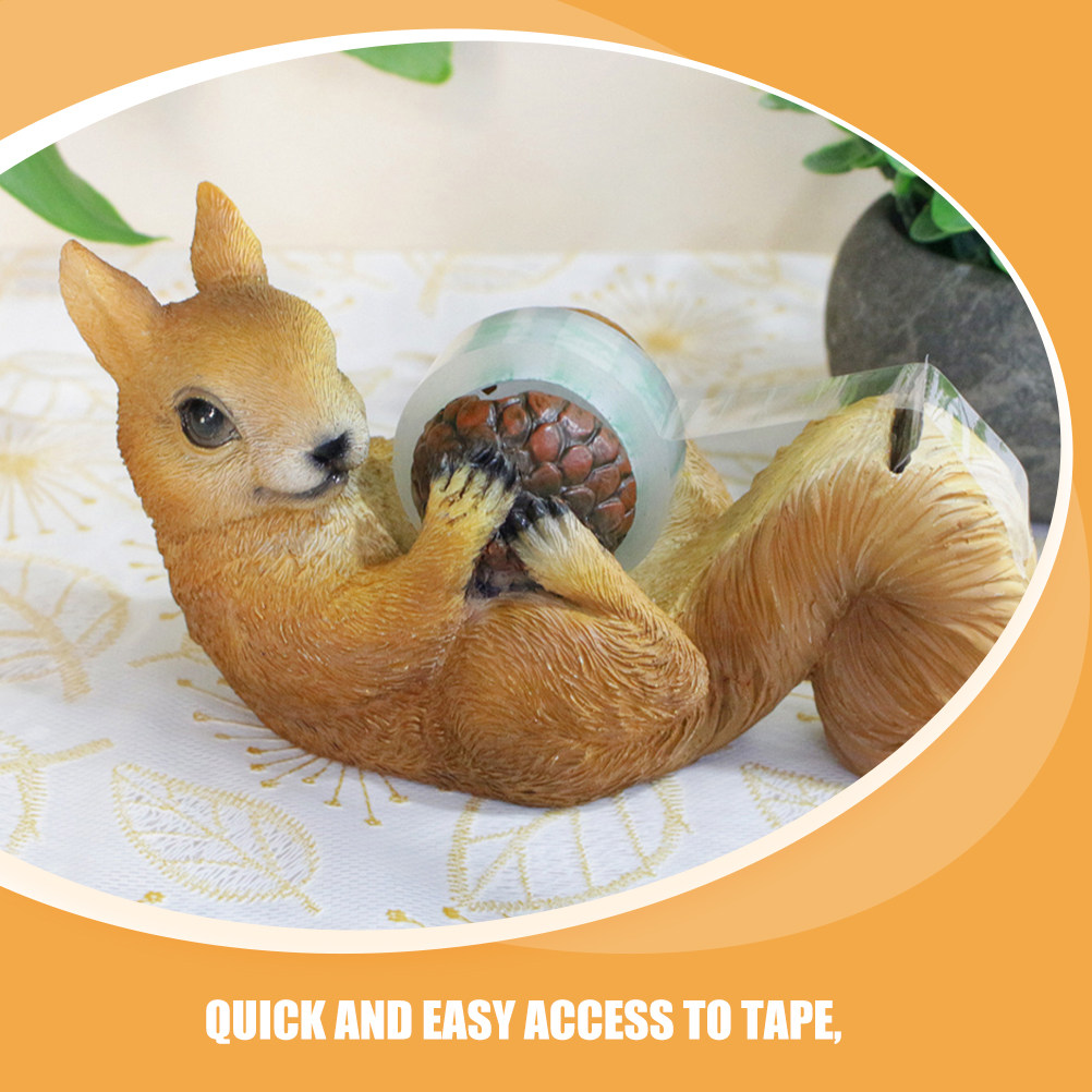 Cute Squirrel Shaped Tape Disp - огляд і ціна Tape Dispenser Weighted