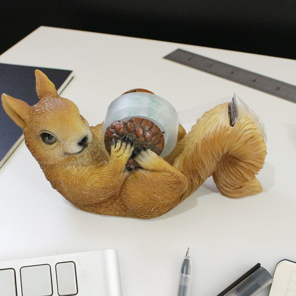 Cute Squirrel Shaped Tape Disp - огляд і ціна Tape Dispenser Weighted