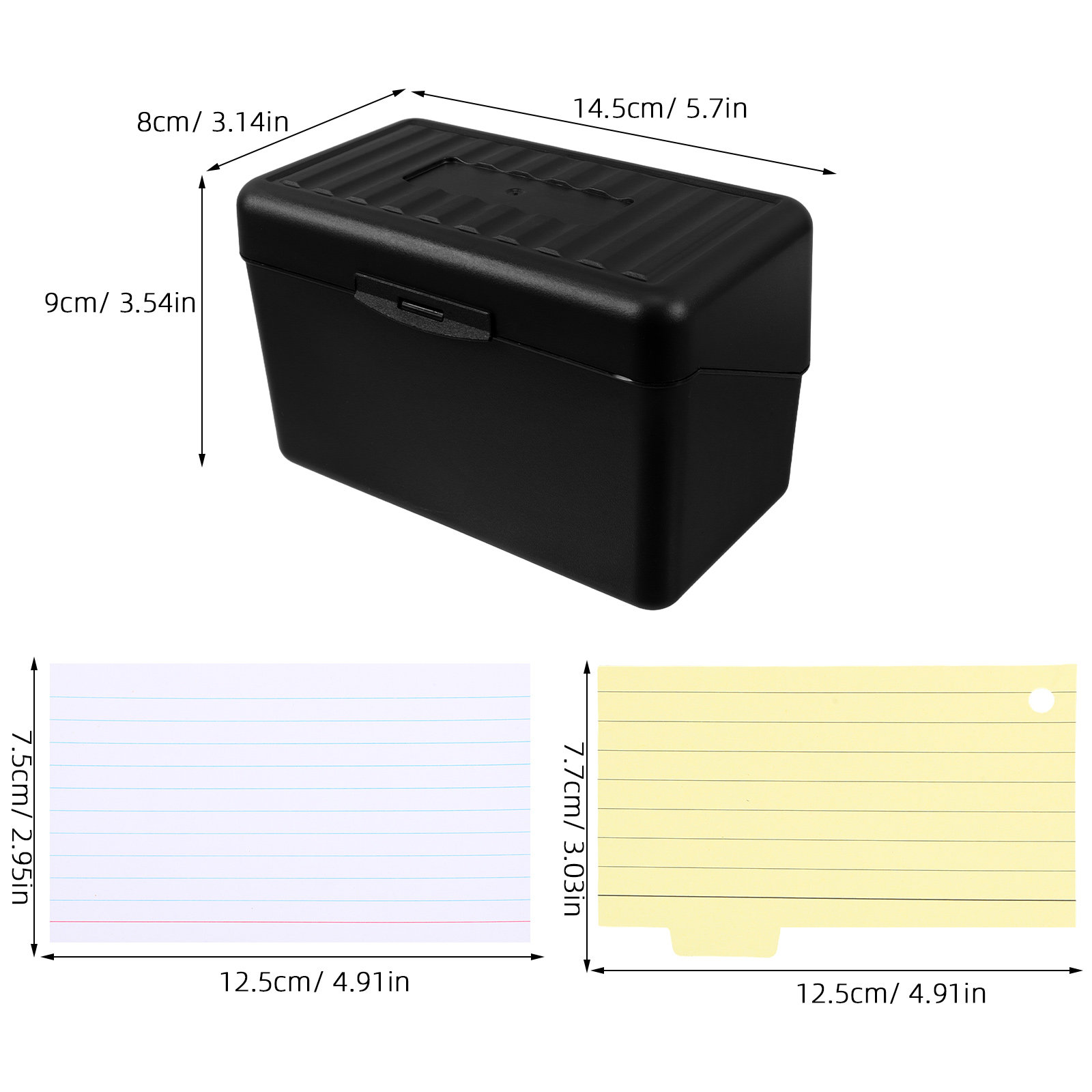 1Set Index Card Holder Organiz - огляд і ціна Card Index Box