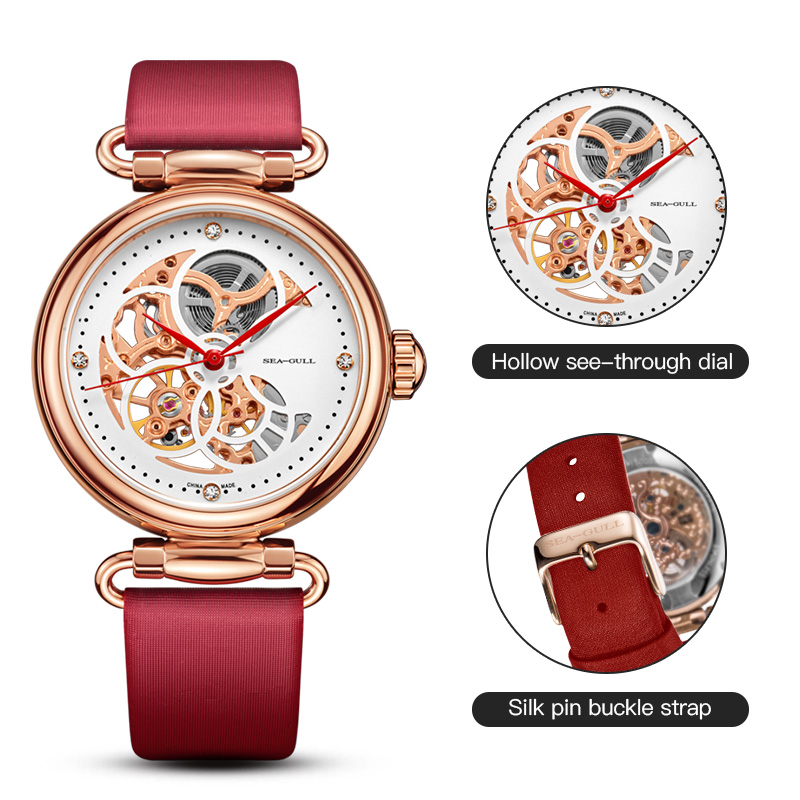 Seagull Openwork Dial Mechanic - огляд і ціна Paper Weight Crystal