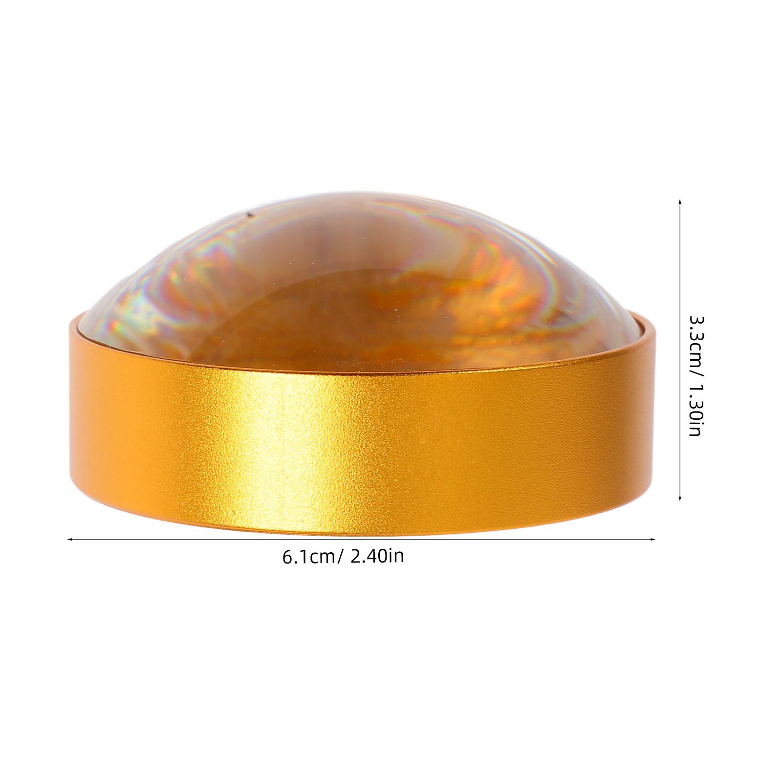 6X Crystal Dome Magnifier with - огляд і ціна Book Weight Glass